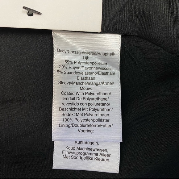 DKNY Mixed Media Tailored Jacket - Picture 11 of 14